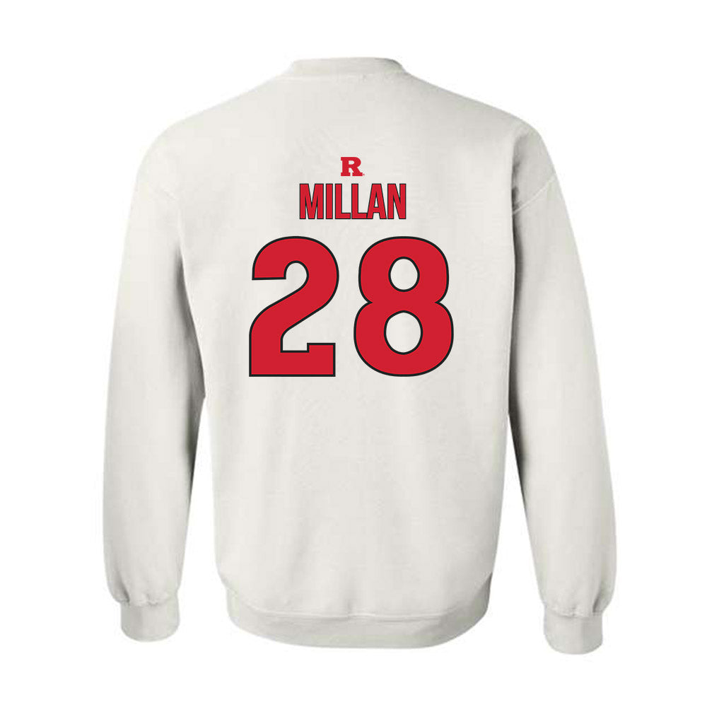 Rutgers - NCAA Softball : Rachel Millan - Sport Shersey Crewneck Sweatshirt-1