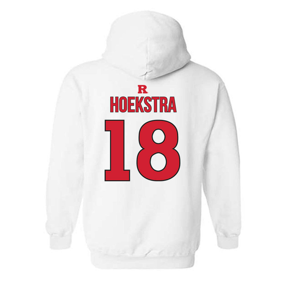 Rutgers - NCAA Softball : Siera Hoekstra - Sport Shersey Hooded Sweatshirt-1
