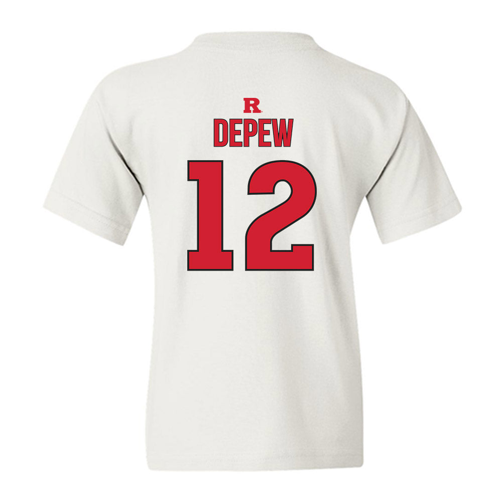 Rutgers - NCAA Softball : Laurelai DePew - Sport Shersey Youth T-Shirt-1