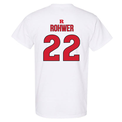 Rutgers - NCAA Softball : Sam Rohwer - Sport Shersey T-Shirt-1