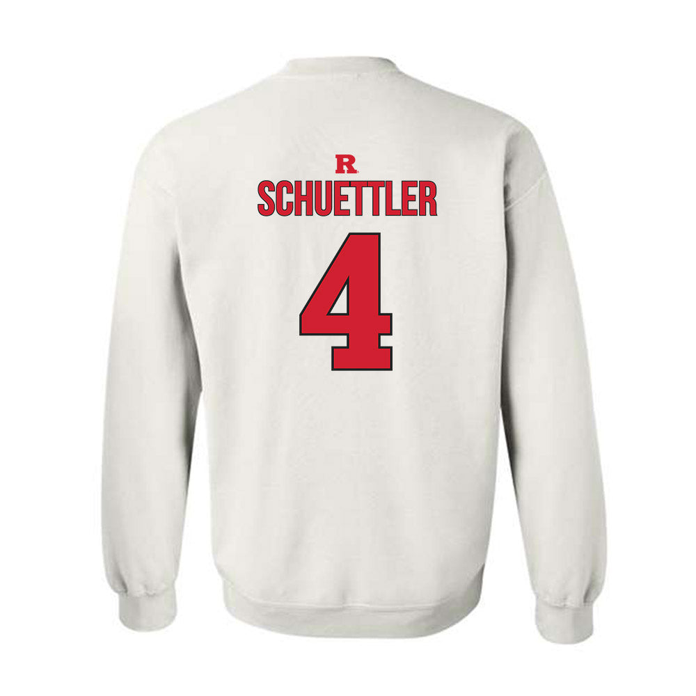Rutgers - NCAA Softball : Charleigh Schuettler - Sport Shersey Crewneck Sweatshirt-1