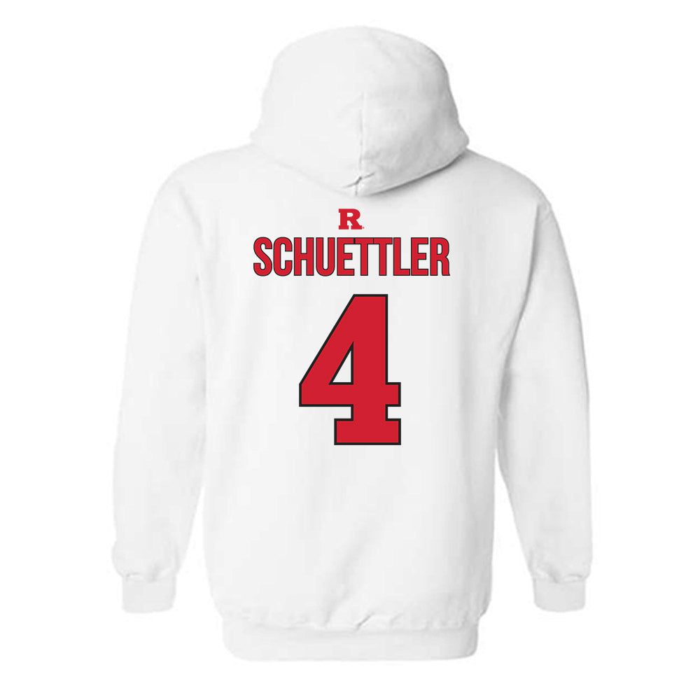 Rutgers - NCAA Softball : Charleigh Schuettler - Sport Shersey Hooded Sweatshirt-1