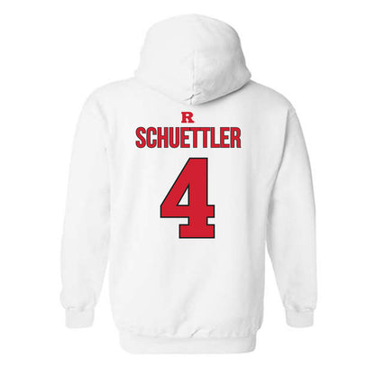 Rutgers - NCAA Softball : Charleigh Schuettler - Sport Shersey Hooded Sweatshirt-1