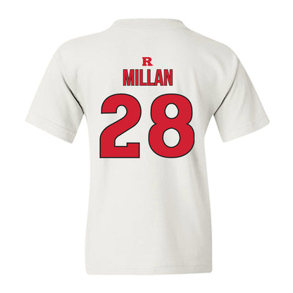 Rutgers - NCAA Softball : Rachel Millan - Sport Shersey Youth T-Shirt-1