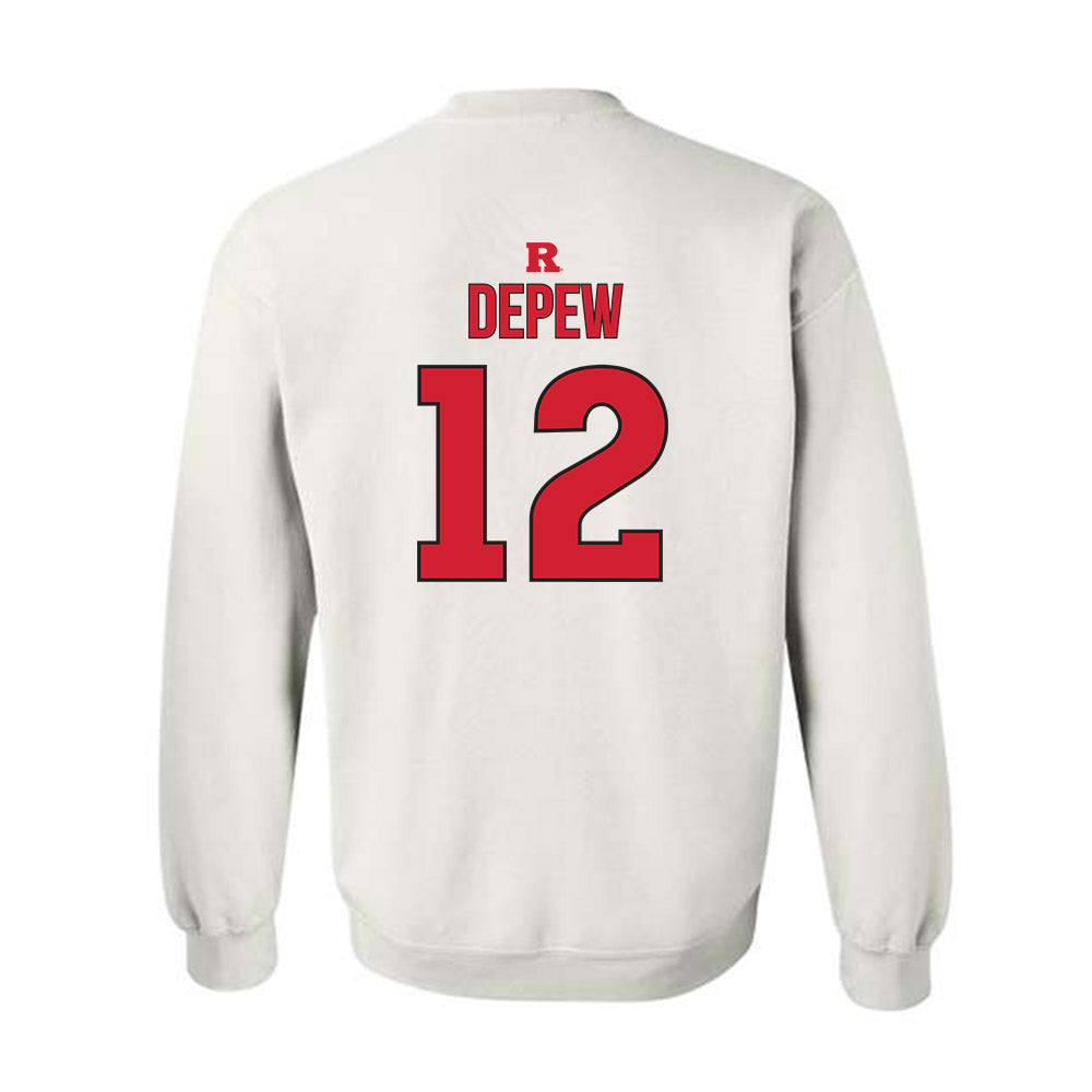 Rutgers - NCAA Softball : Laurelai DePew - Sport Shersey Crewneck Sweatshirt-1