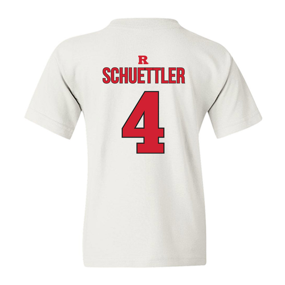 Rutgers - NCAA Softball : Charleigh Schuettler - Sport Shersey Youth T-Shirt-1