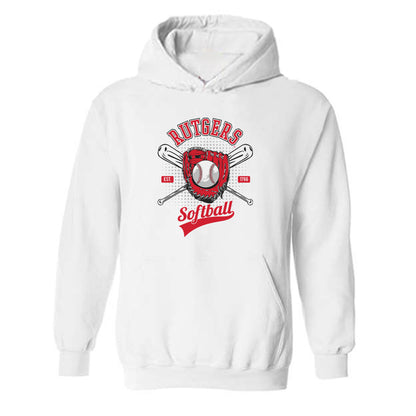 Rutgers - NCAA Softball : Desiree Trudel - Sport Shersey Hooded Sweatshirt-0