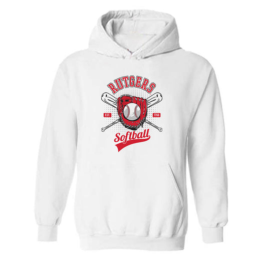 Rutgers - NCAA Softball : Desiree Trudel - Sport Shersey Hooded Sweatshirt-0