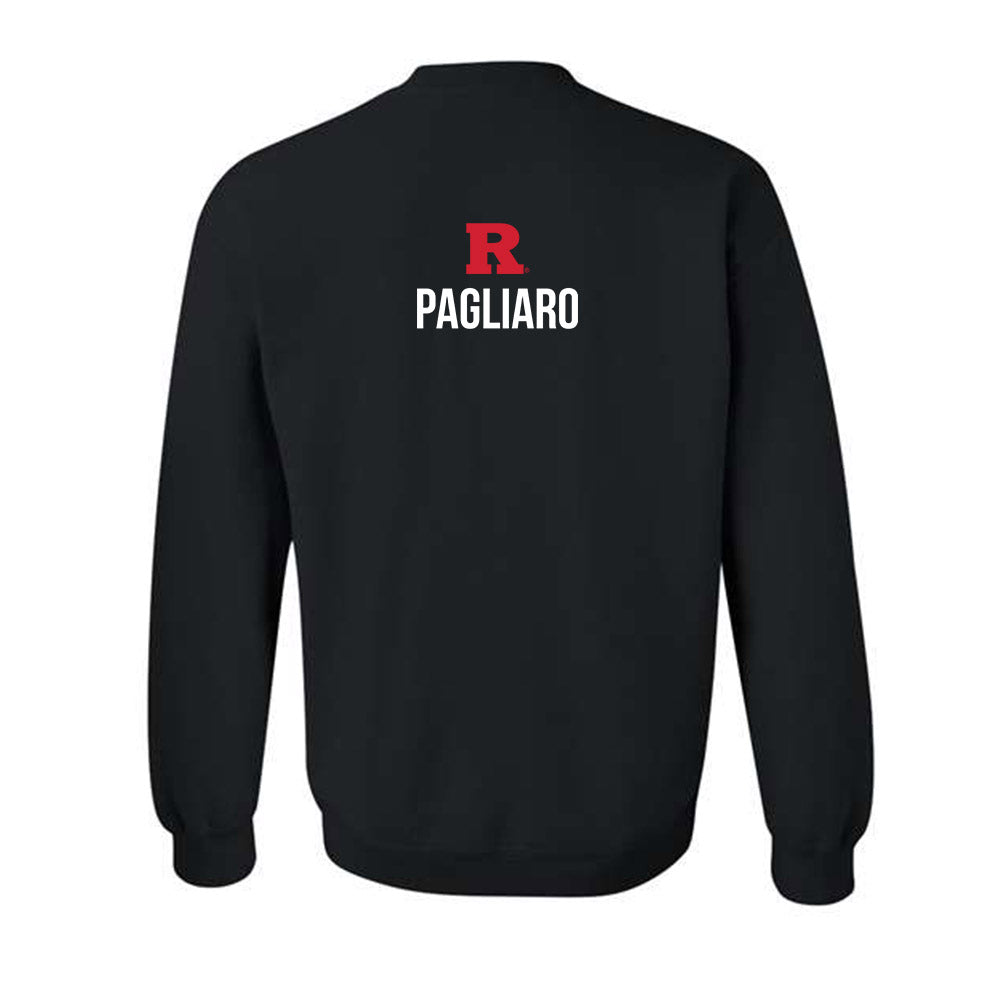 Rutgers - NCAA Women's Gymnastics : Anna Pagliaro - Generic Sports Shersey Crewneck Sweatshirt-1