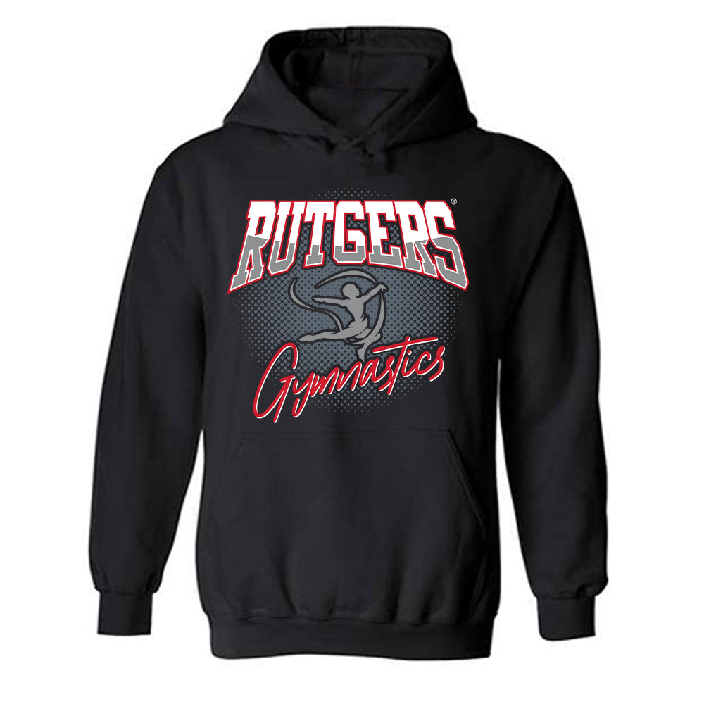 Rutgers - NCAA Women's Gymnastics : Anna Pagliaro - Generic Sports Shersey Hooded Sweatshirt-0