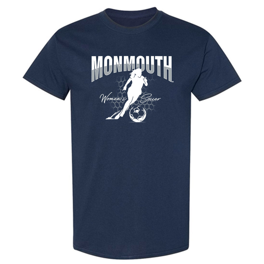 Monmouth - NCAA Women's Soccer : Natalie McGovern - Sports Shersey T-Shirt-0