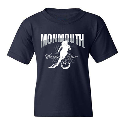 Monmouth - NCAA Women's Soccer : Madison Demaio - Sports Shersey Youth T-Shirt-0