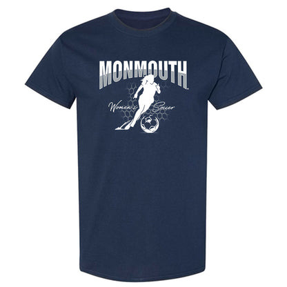 Monmouth - NCAA Women's Soccer : Chloe Messer - Sports Shersey T-Shirt-0
