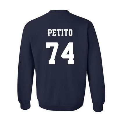 Monmouth - NCAA Football : Michael Petito - Classic Shersey Crewneck Sweatshirt