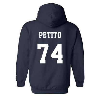 Monmouth - NCAA Football : Michael Petito - Classic Shersey Hooded Sweatshirt