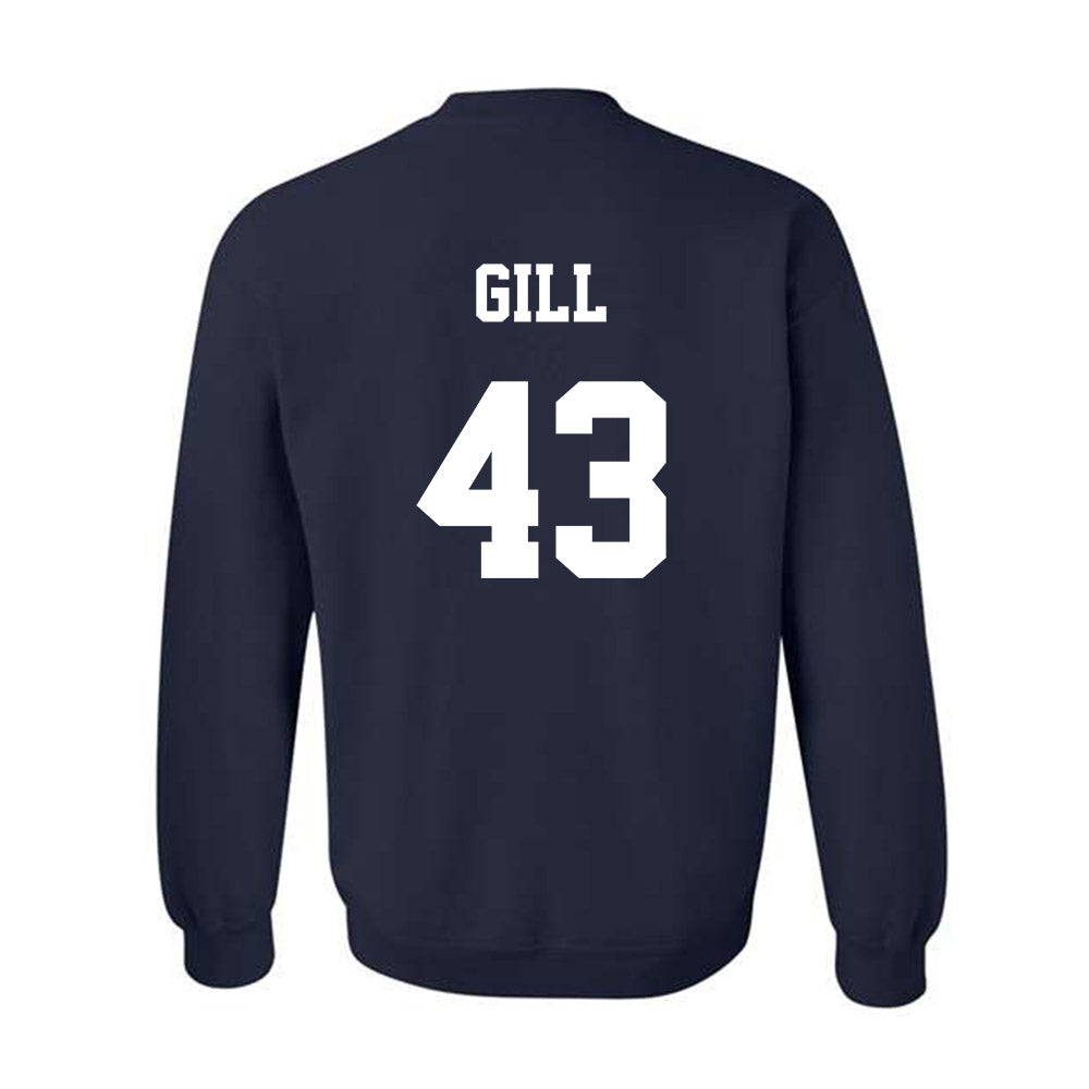 Monmouth - NCAA Men's Lacrosse : Arjun Gill - Classic Shersey Crewneck Sweatshirt-1