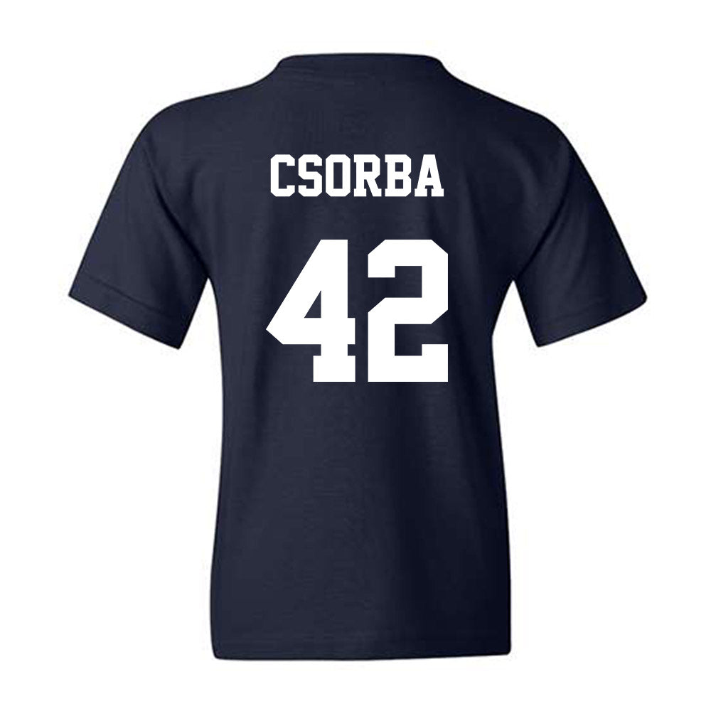 Monmouth - NCAA Men's Lacrosse : James Csorba - Classic Shersey Youth T-Shirt-1