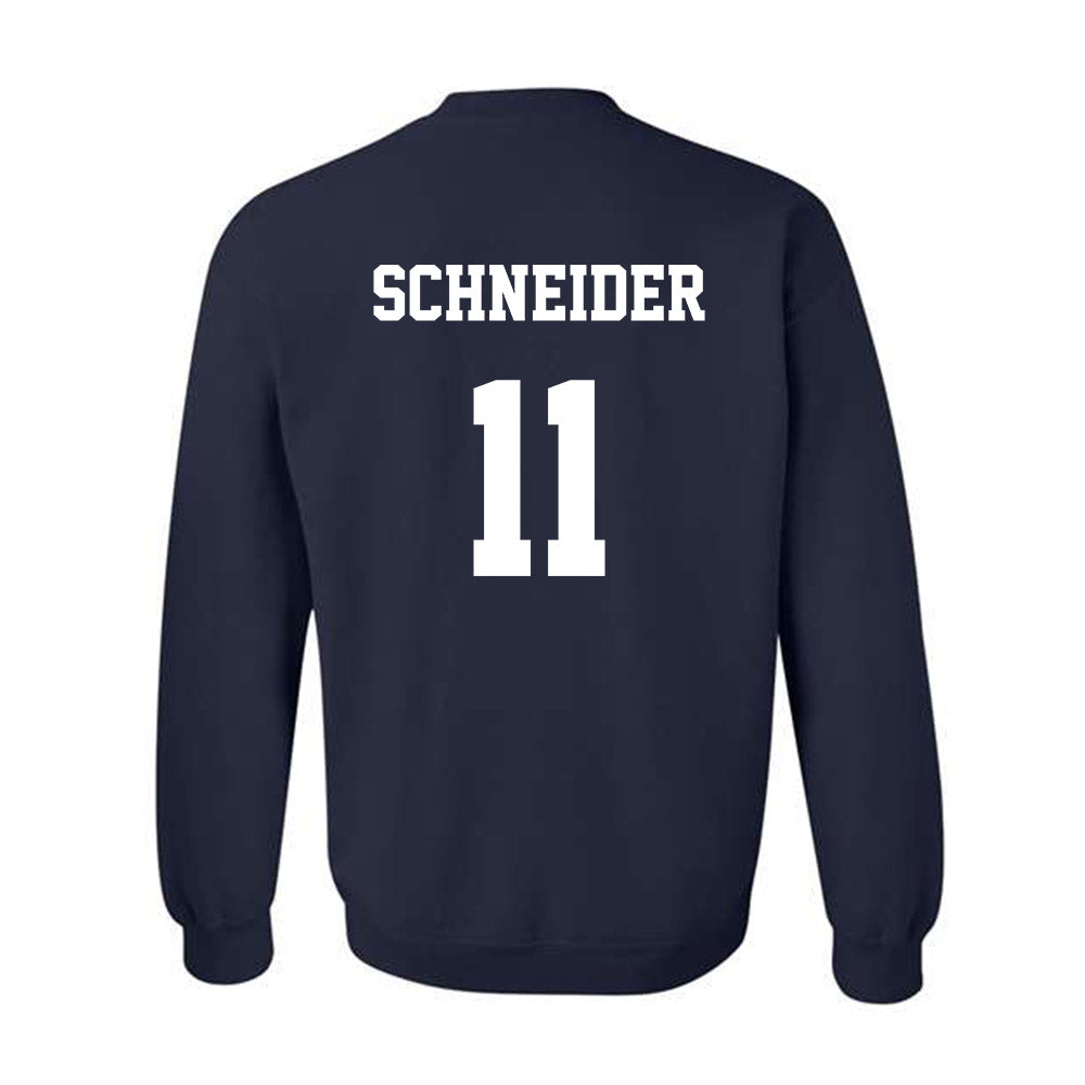 Monmouth - NCAA Men's Lacrosse : Matt Schneider - Classic Shersey Crewneck Sweatshirt-1