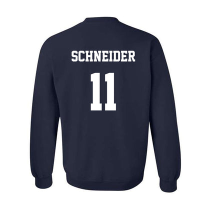 Monmouth - NCAA Men's Lacrosse : Matt Schneider - Classic Shersey Crewneck Sweatshirt-1