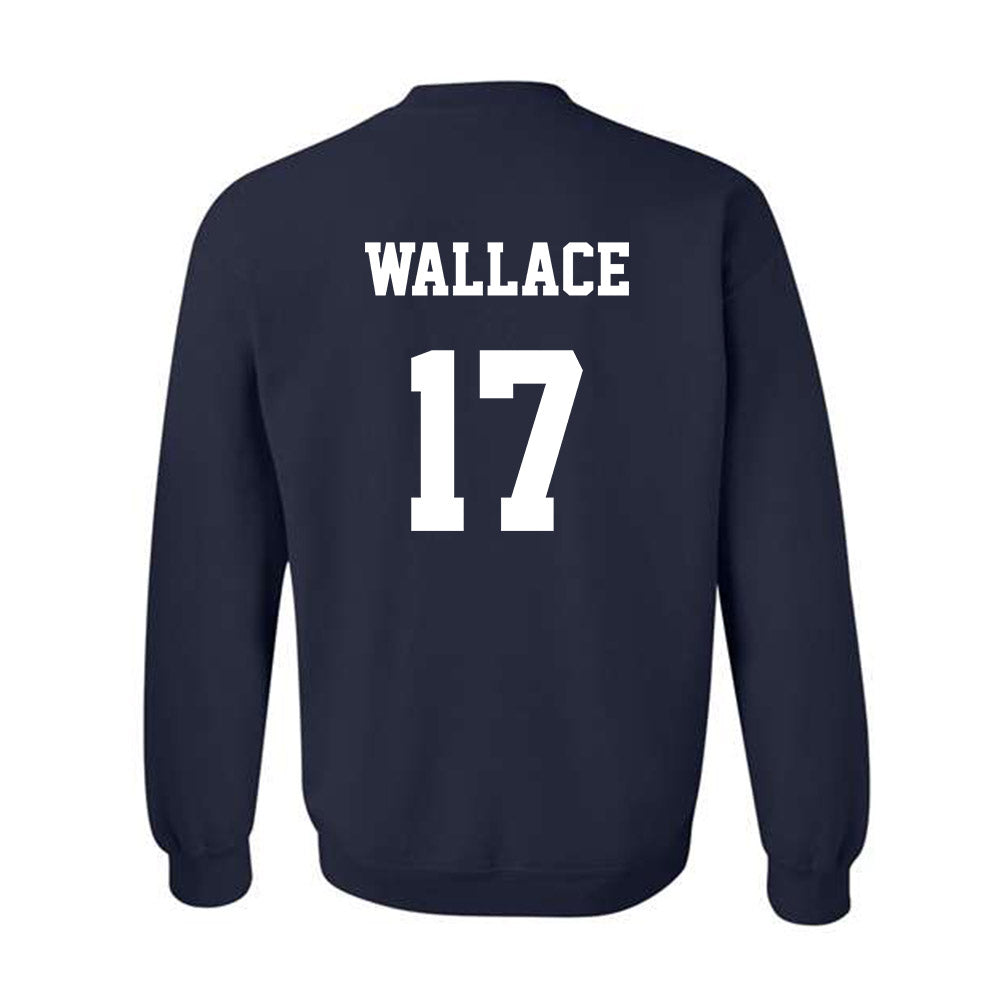 Monmouth - NCAA Men's Lacrosse : Ryan Wallace - Classic Shersey Crewneck Sweatshirt-1