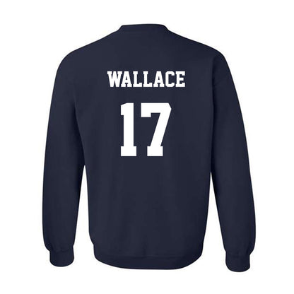 Monmouth - NCAA Men's Lacrosse : Ryan Wallace - Classic Shersey Crewneck Sweatshirt-1