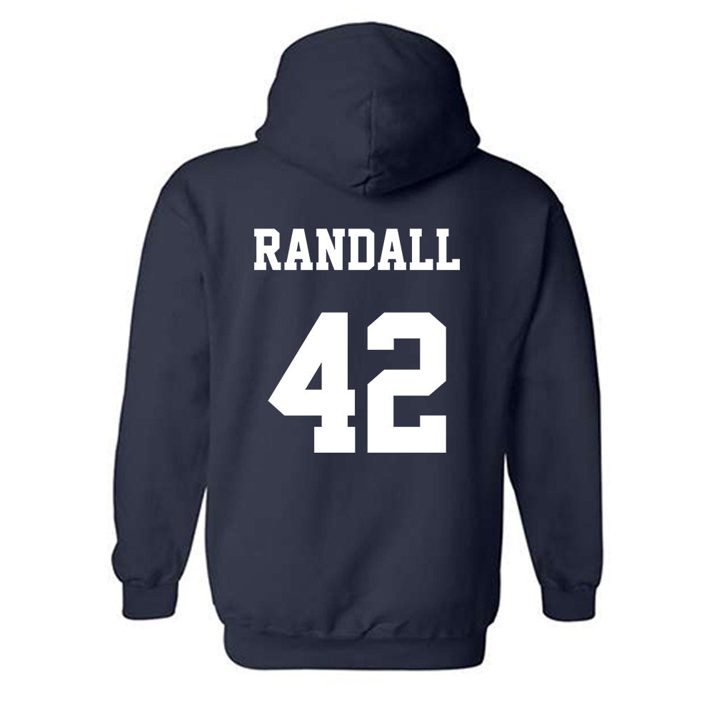 Monmouth - NCAA Football : Greg Randall - Classic Shersey Hooded Sweatshirt-1