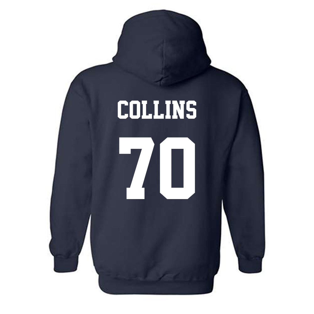 Monmouth - NCAA Football : Reed Collins - Classic Shersey Hooded Sweatshirt-1