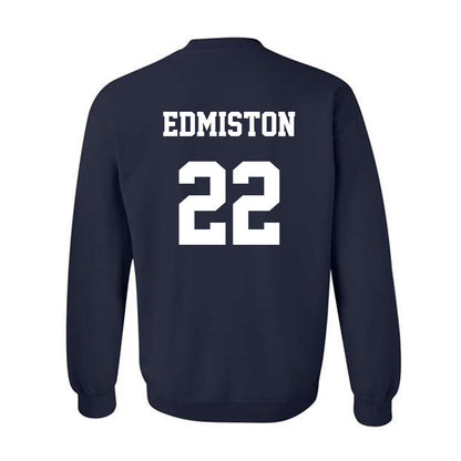 Monmouth - NCAA Men's Lacrosse : Miles Edmiston - Classic Shersey Crewneck Sweatshirt-1