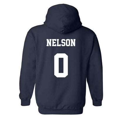Monmouth - NCAA Football : Gavin Nelson - Classic Shersey Hooded Sweatshirt-1