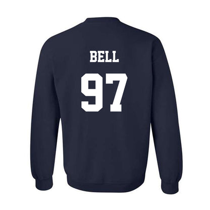 Monmouth - NCAA Football : Rashee Bell - Classic Shersey Crewneck Sweatshirt-1