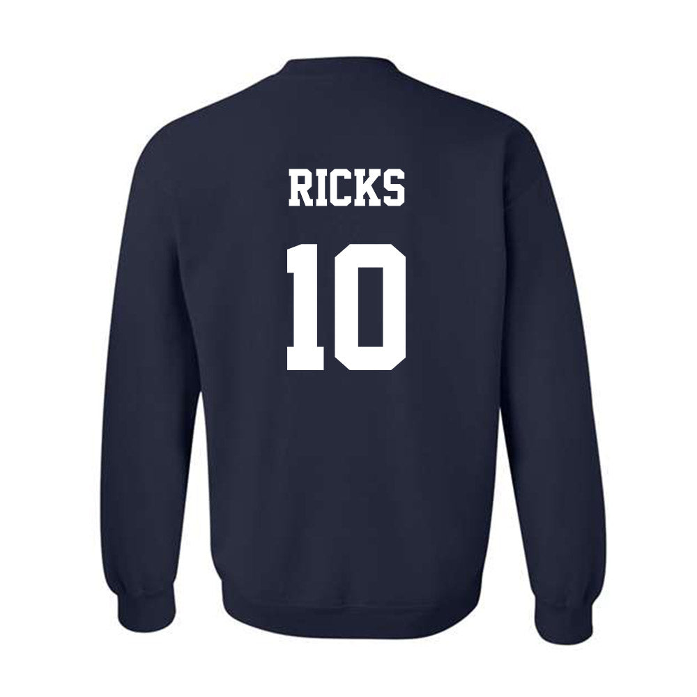 Monmouth - NCAA Women's Field Hockey : Elisabeth Ricks - Classic Shersey Crewneck Sweatshirt-1