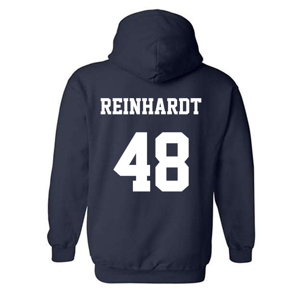 Monmouth - NCAA Football : Heath Reinhardt - Classic Shersey Hooded Sweatshirt-1
