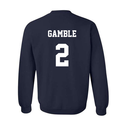 Monmouth - NCAA Women's Basketball : Gissel Gamble - Classic Shersey Crewneck Sweatshirt-1