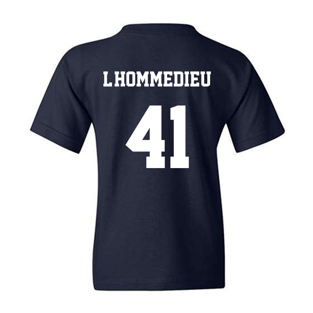 Monmouth - NCAA Men's Lacrosse : Benjamin L'Hommedieu - Classic Shersey Youth T-Shirt-1