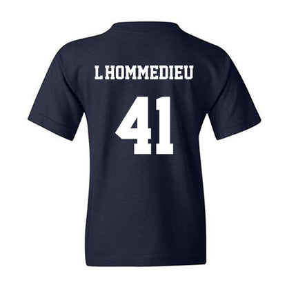 Monmouth - NCAA Men's Lacrosse : Benjamin L'Hommedieu - Classic Shersey Youth T-Shirt-1