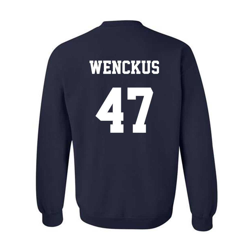 Monmouth - NCAA Baseball : Kyle Wenckus - Classic Shersey Crewneck Sweatshirt-1