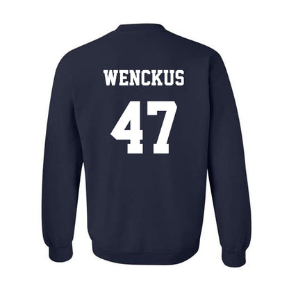 Monmouth - NCAA Baseball : Kyle Wenckus - Classic Shersey Crewneck Sweatshirt-1