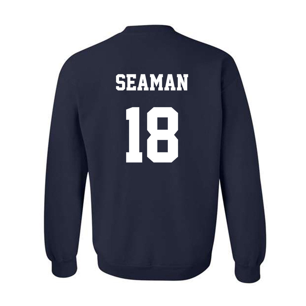Monmouth - NCAA Men's Lacrosse : Gavin Seaman - Classic Shersey Crewneck Sweatshirt-1