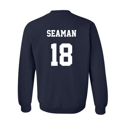 Monmouth - NCAA Men's Lacrosse : Gavin Seaman - Classic Shersey Crewneck Sweatshirt-1