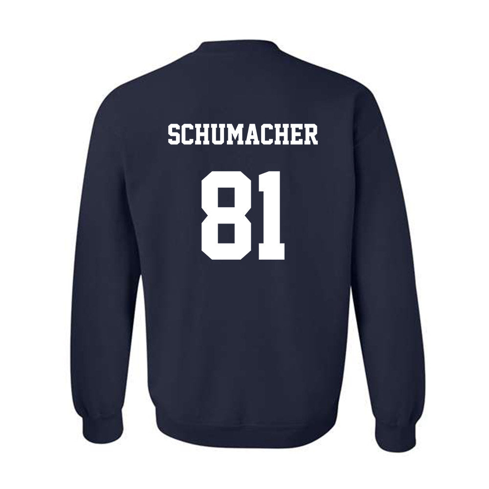 Monmouth - NCAA Football : Mike Schumacher - Classic Shersey Crewneck Sweatshirt-1