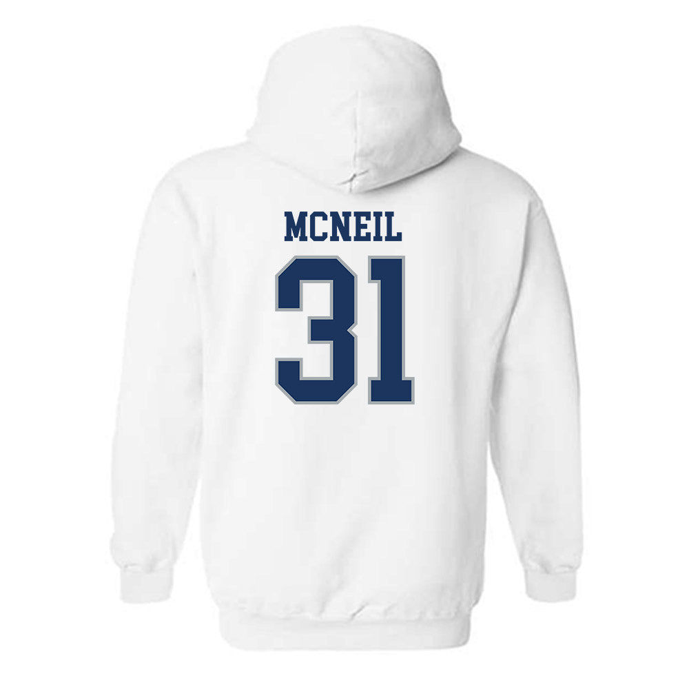 Monmouth - NCAA Football : Amori McNeil - Classic Fashion Shersey Hooded Sweatshirt-1