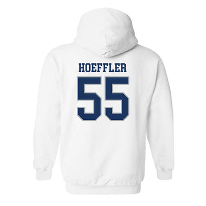 Monmouth - NCAA Football : Justin Hoeffler - Classic Fashion Shersey Hooded Sweatshirt-1