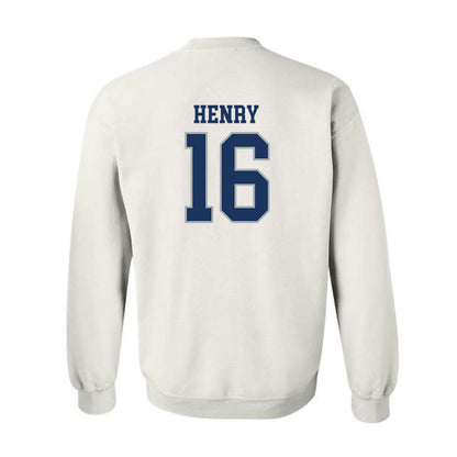 Monmouth - NCAA Men's Lacrosse : Mark Henry - Classic Fashion Shersey Crewneck Sweatshirt-1