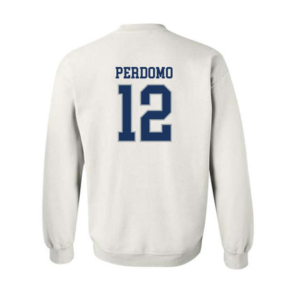 Monmouth - NCAA Women's Soccer : Evangeline Perdomo - Classic Fashion Shersey Crewneck Sweatshirt-1