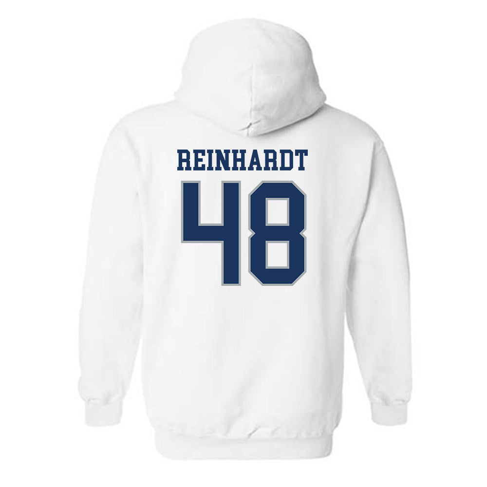 Monmouth - NCAA Football : Heath Reinhardt - Classic Fashion Shersey Hooded Sweatshirt-1