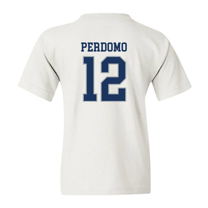 Monmouth - NCAA Women's Soccer : Evangeline Perdomo - Classic Fashion Shersey Youth T-Shirt-1