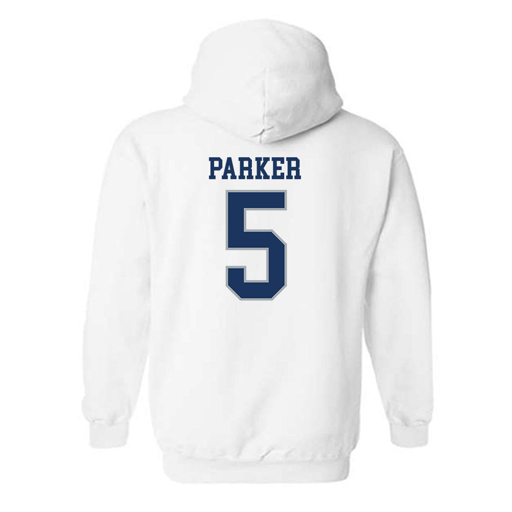 Monmouth - NCAA Men's Lacrosse : Landon Parker - Classic Fashion Shersey Hooded Sweatshirt-1