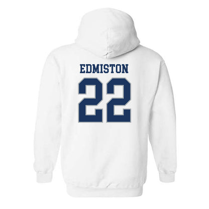 Monmouth - NCAA Men's Lacrosse : Miles Edmiston - Classic Fashion Shersey Hooded Sweatshirt-1