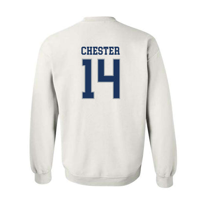 Monmouth - NCAA Men's Lacrosse : Riley Chester - Classic Fashion Shersey Crewneck Sweatshirt-1