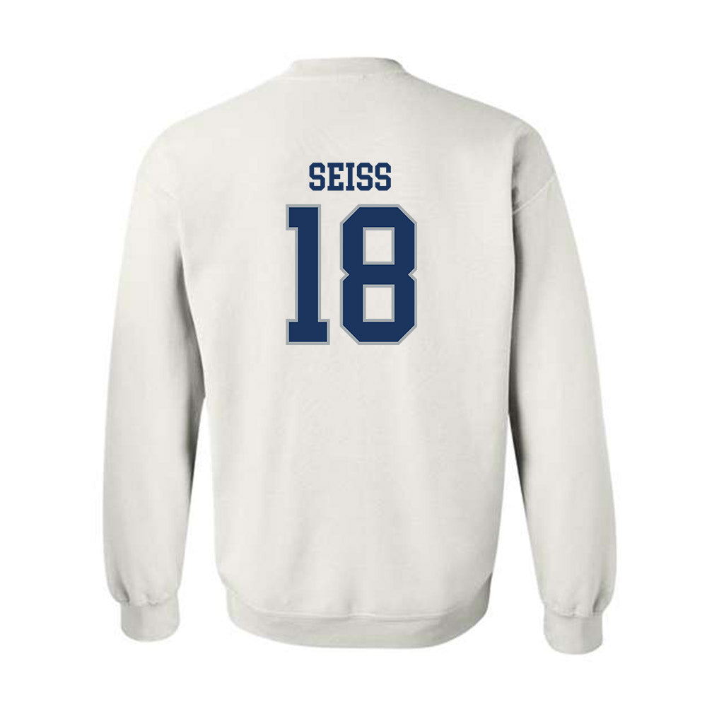 Monmouth - NCAA Football : Brad Seiss - Classic Fashion Shersey Crewneck Sweatshirt-1